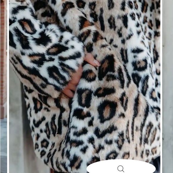 NWT EN CRÉME LADIES NIGHT POCKETED FAUX FUR COAT 🐆, Sz.S, BNWT - Picture 4 of 10